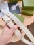 Gucci Blondie Belt 30MM in White Leather