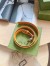 Gucci Blondie Belt 30MM in Tan Suede Calfskin