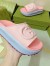 Gucci Slide Sandals in Multicolor Rubber with Interlocking G