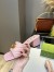 Gucci Double G Slide Sandals 55mm in Pink Matelasse Leather
