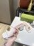 Gucci Double G Slide Sandals 55mm in White Matelasse Leather