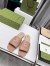 Gucci Slide Sandals in Beige GG Matelasse Leather