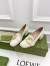 Gucci Blondie Pumps 55mm in White Leather