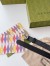 Gucci Blondie Belt 40MM in Black GG Supreme Canvas