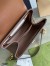 Gucci Horsebit 1955 Mini Handbag in GG Canvas with Brown Leather