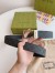 Gucci Rectangular Belt 35MM in Black GG Supreme Canvas