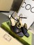 Gucci Blondie Sandals 85mm in Black Leather