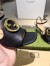Gucci Blondie Sandals 85mm in Black Leather