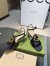 Gucci Blondie Sandals 85mm in Black Leather