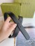 Gucci Crystal Horsebit Belt 30MM in Black Calfskin