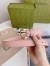 Gucci Crystal Horsebit Belt 30MM in Pink Crocodile Embossed Leather