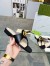 Gucci Blondie Thong Sandals in Black Leather