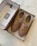 Gucci Espadrilles in Dusty Pink Matelasse Leather with Double G