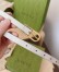 Gucci Jackie 1961 Thin Belt 20MM in White GG Canvas