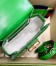 Gucci Bamboo 1947 Mini Top Handle Bag in Green Leather