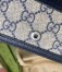 Gucci Dionysus Super Mini Bag in Blue GG Supreme Canvas