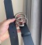 Gucci GG Marmont Black Belt 38MM with Antique Silver Buckle