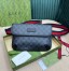 Gucci Bum Bag in Black GG Supreme Canvas