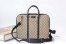 Gucci Briefcase in Beige GG Supreme Canvas