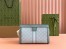 Gucci Ophidia GG Small Chain Bag in Dusty Blue GG Canvas
