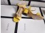 Gucci Marmont Sandals 75mm in Pastel Yellow Leather