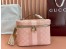 Gucci Ophidia Medium Travel Bag in Dusty Pink GG Supreme Canvas