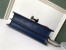 Gucci Dionysus Small Shoulder Bag in Blue Calfskin
