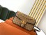 Gucci GG Marmont Small Shoulder Bag in Original GG Canvas with Black Leather