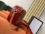 Gucci GG Marmont Small Camera Bag in Canvas with Red Trim