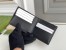 Gucci Bi-fold Wallet In Beige Kingsnake Print GG Supreme Canvas