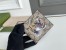 Gucci Bi-fold Wallet In Beige Tiger Print GG Supreme Canvas