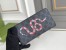 Gucci Zip Around Wallet In Black Kingsnake Print GG Supreme