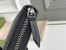 Gucci Zip Around Wallet In Black Kingsnake Print GG Supreme