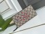 Gucci Zip Around Wallet In Beige Kingsnake Print GG Supreme