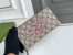 Gucci Zip Around Wallet In Beige Kingsnake Print GG Supreme