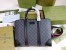 Gucci Briefcase in Black GG Supreme Canvas