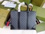 Gucci Briefcase in Black GG Supreme Canvas