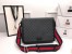 Gucci Flap Messenger Bag in Black GG Supreme Canvas