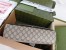 Gucci Messenger Bag in Beige GG Supreme Canvas with Web