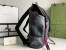 Gucci Tigers Backpack in Black GG Supreme Canvas