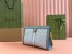 Gucci Ophidia GG Small Chain Bag in Dusty Blue GG Canvas