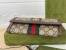 Gucci Ophidia Continental Wallet in Beige GG Supreme Canvas
