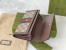 Gucci Ophidia Continental Wallet in Beige GG Supreme Canvas