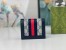 Gucci Ophidia Card Case Wallet in Blue GG Supreme Canvas