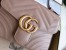 Gucci GG Marmont Mini Top Handle Bag in Nude Chevron Calfskin