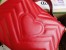 Gucci GG Marmont Mini Top Handle Bag in Red Chevron Calfskin