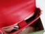 Gucci GG Marmont Mini Top Handle Bag in Red Chevron Calfskin