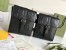 Gucci Belt Bag in Black GG Embossed Leather
