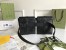Gucci Belt Bag in Black GG Embossed Leather