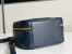 Gucci Blondie Mini Top Handle Bag in Navy Blue Leather